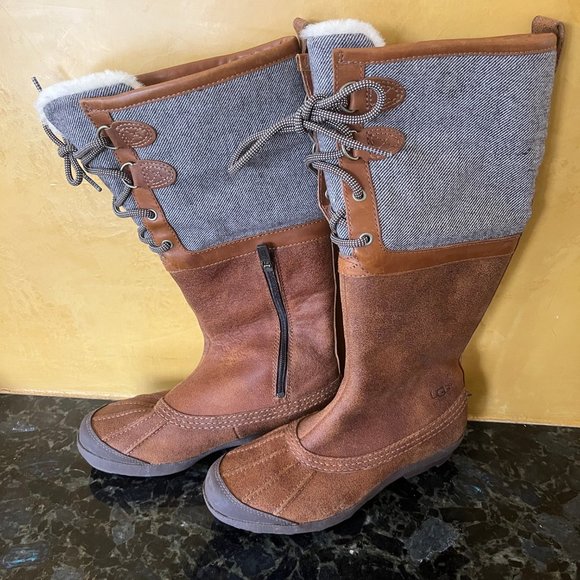 Ugg Belcloud Chestnut Women Boots US7 - Picture 2 of 3